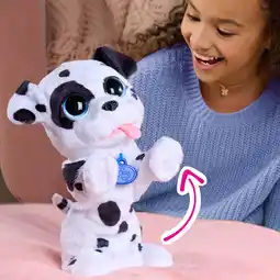 Walmart furReal D.D. My Dancin Dalmatian, Interactive 8 inch Plush, for boys and girls Ages 4 and up offer