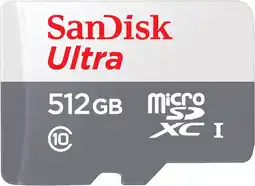 Walmart SanDisk Ultra 512GB Micro SDXC Flash Memory Card with Adapter offer