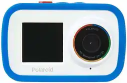 Walmart Polaroid Dual Screen WiFi Action Camera 4K,18MP, Waterproof, Blue and White offer