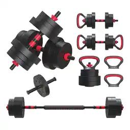 Walmart FitRx Smartbell Gym 5-in-1 Adjustable Dumbbell Set & Weight Set for Home Workouts, 40 lbs offer
