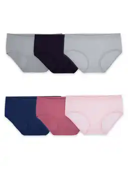 Walmart Women's 360 Stretch Seamless Underwear, 6-Pack offer