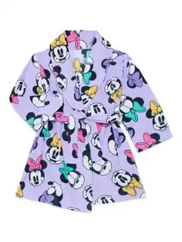 Walmart Minnie Mouse Toddler Girls Fleece Bathrobe Pajamas, Sizes 2T-5T offer