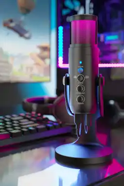 Walmart Vivitar USB Studio Microphone with Built-in Ambient Noise Cancelation, Black offer