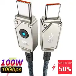 Walmart Baseus 100W USB C Cable 6.6ft Fast Charging E-marker White offer