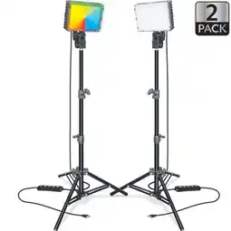 Walmart Bower 2-Pack LED Kit: RGB, White & Special Effects for Brilliant Content Creation offer