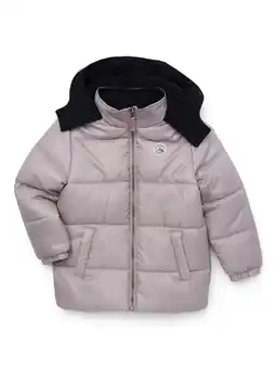 Walmart Boys Hooded Ripstop Puffer Winter Coat, Sizes 4-18 offer
