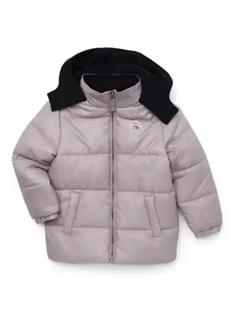 Walmart Boys Hooded Ripstop Puffer Winter Coat, Sizes 4-18 offer