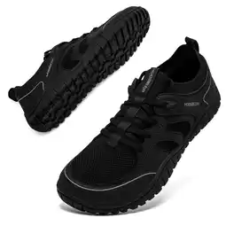 Walmart Men's & Women's Wide Width Running Shoes - Zero Drop & Non-Slip Rubber Outsole for Road/Gym offer