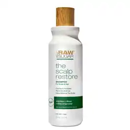 Walmart Raw Sugar The Scalp Restore Shampoo - Jojoba + Aloe + Niacinamide, 18 fl oz offer