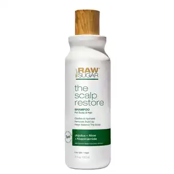 Walmart Raw Sugar The Scalp Restore Shampoo - Jojoba + Aloe + Niacinamide, 18 fl oz offer