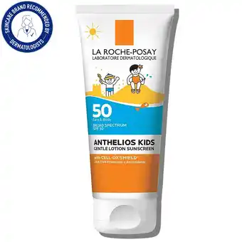 Walmart La Roche-Posay Anthelios Kids Gentle Lotion Sunscreen SPF 50, 3.0 fl oz offer