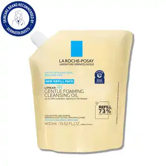 Walmart La Roche-Posay Lipikar AP+ Gentle Foaming Cleansing Oil , 13.52 fl oz offer