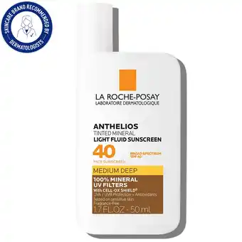 Walmart La Roche-Posay Anthelios Mineral Tinted Sunscreen SPF 40, 1.7 fl oz offer