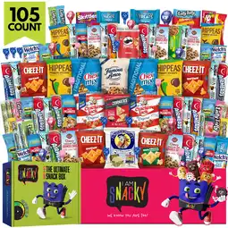Walmart Ultimate Snack Box for Every Craving, 105 Count I AM Snacky offer