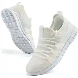 Walmart Women's Sneakers Lightweight Breathable Mesh Casual Running Tennis Shoes offer