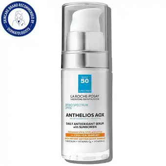 Walmart La Roche-Posay Anthelios AOX Daily Antioxidant Serum with SPF 50 Sunscreen, 1.0 fl oz offer
