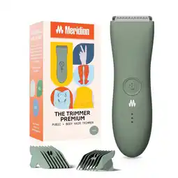 Walmart Meridian Premium Trimmer Smooth Bikini & Body Hair Electric Shaver for Women & Men, Sage offer