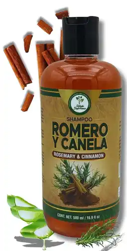 Walmart Romero & Canela Premium Shampoo with Rosemary & Cinnamon, 16.9 fl oz (Nourish and Revitalize) offer