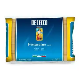 Walmart De Cecco Fettuccine No.6 Pasta, 5 lbs Contains Wheat No Egg, Milk, or Soy Kosher Certified offer