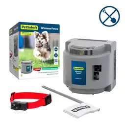 Walmart PetSafe Wireless Fence Pet Containment System for Dogs +8 lb., Covers up to 1/2 Acre offer
