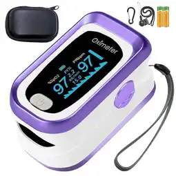 Walmart SUWU Pulse Oximeter Fingertip Oxygen Monitor Fingertip for Sports Use,with Lanyard offer