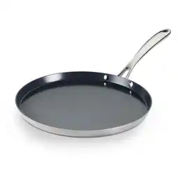 Walmart Tramontina Utsava 11 in. Ceramic-Coated Stainless Steel Dosa Tawa offer