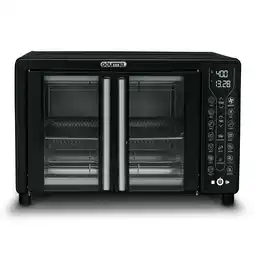 Walmart Gourmia Digital French Door Air Fryer Toaster Oven, Black offer