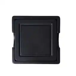 Walmart Better Homes & Gardens Black Bamboo Coaster 4 Pack Set, 4.52 x 4.52 x 1.65 inch offer