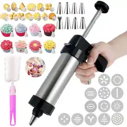 Walmart NUAHRHY Cookie Press Stainless Steel Cookie Maker Machine offer