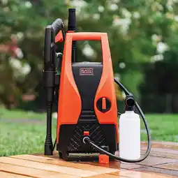 Walmart Black & Decker B+d Press Wash 1450 PSI at 1.4 GPM Corded Electric Pressure Washer, 240 volts offer
