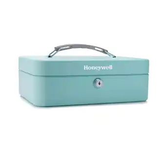 Walmart Honeywell Mobile Cash Box, Key Locking, Teal offer
