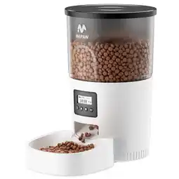 Walmart IMIPAW Automatic Cat Feeders, 3L Timed Cat Food Dispenser with Clog-Free Design, Dog Pet Feeder offer