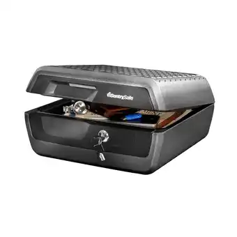 Walmart SentrySafe CHW30200 Fire-Resistant And Water-Resistant Box Safe With Tubular Key Lock, 0.36 Cu. Ft offer