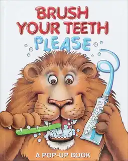 Walmart Pop-Up Book Brush Your Teeth, Please: A Pop-Up Book, Book 2, (Hardcover) offer