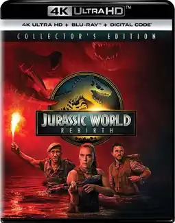 Walmart Jurassic World: Rebirth (4K Ultra HD + Blu-ray + Digital) [UHD] offer