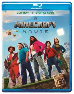 Walmart A Minecraft Movie (Blu-ray + Digital Copy), Family, Warner Bros offer