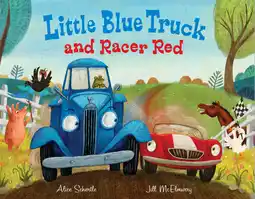 Walmart Little Blue Truck and Racer Red (Hardcover) offer