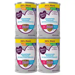 Walmart Parent's Choice Advantage Premium Baby Formula, 36 oz, 4 Pack offer