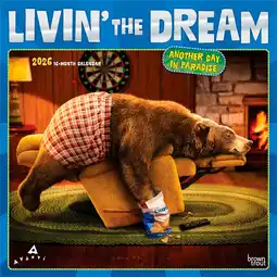 Walmart Avanti Livin' the Dream OFFICIAL | 2026 12x24 (Hanging) Wall Calendar | Plastic-Free offer