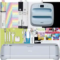 Walmart Cricut Maker 3 & EasyPress 3 Bundle- Cutting Machine & Heat Press Combo with HTV offer