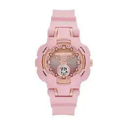 Walmart Skechers Women's Brynwood Analog-Digital Blush Plastic Watch offer