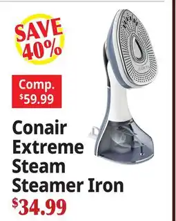 Ocean State Job Lot Conair Extreme Steamer Iron offer