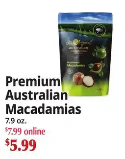 Ocean State Job Lot Premium Australian Macadamias offer