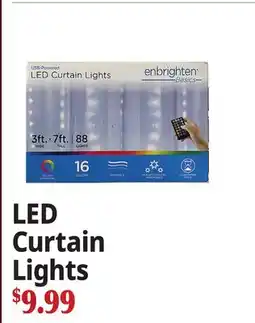 Ocean State Job Lot LED Curtain Lights offer