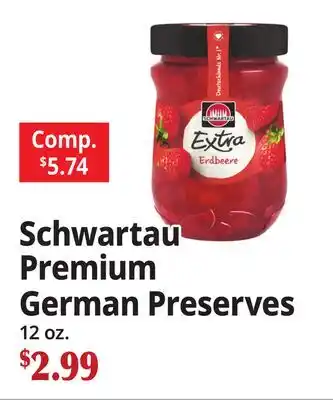 Ocean State Job Lot Schwartau Premium German Preserves offer