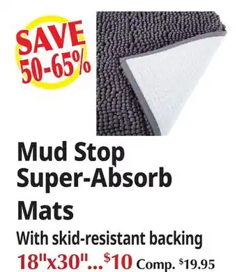Ocean State Job Lot Mud Stop Super-Absorb 18x30 offer