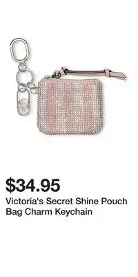 Victoria's Secret Victoria's Secret Shine Pouch Bag Charm Keychain offer