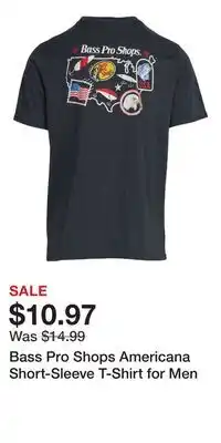 Cabela's Bass Pro Shops Americana Short-Sleeve T-Shirt for Men offer
