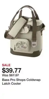 Cabela's Bass Pro Shops Coldsnap Latch Cooler offer