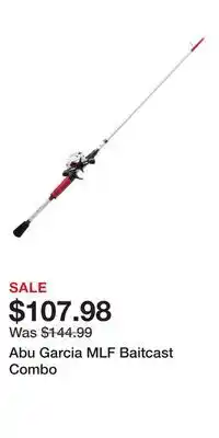 Cabela's Abu Garcia MLF Baitcast Combo offer